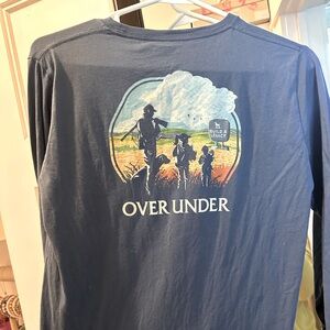Youth Boys Over Under long sleeve shirt